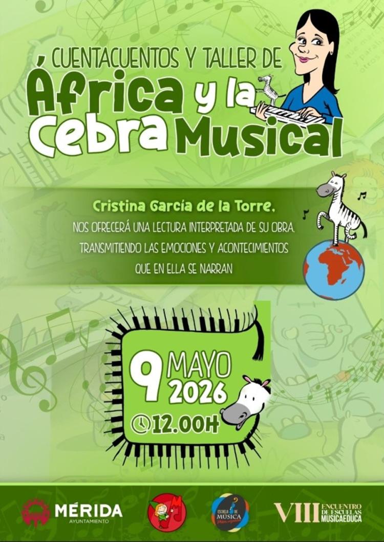 Cuentacuentos y Taller de ‘África y la Cebra Musical’