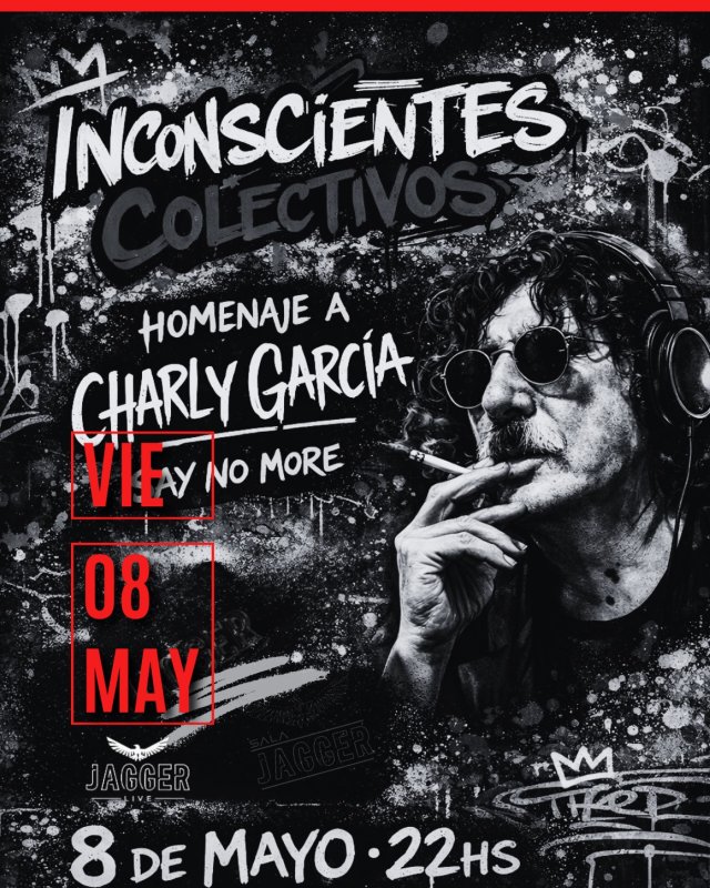 Inconscientes Colectivos tributo a Charly García en Sala Jagger
