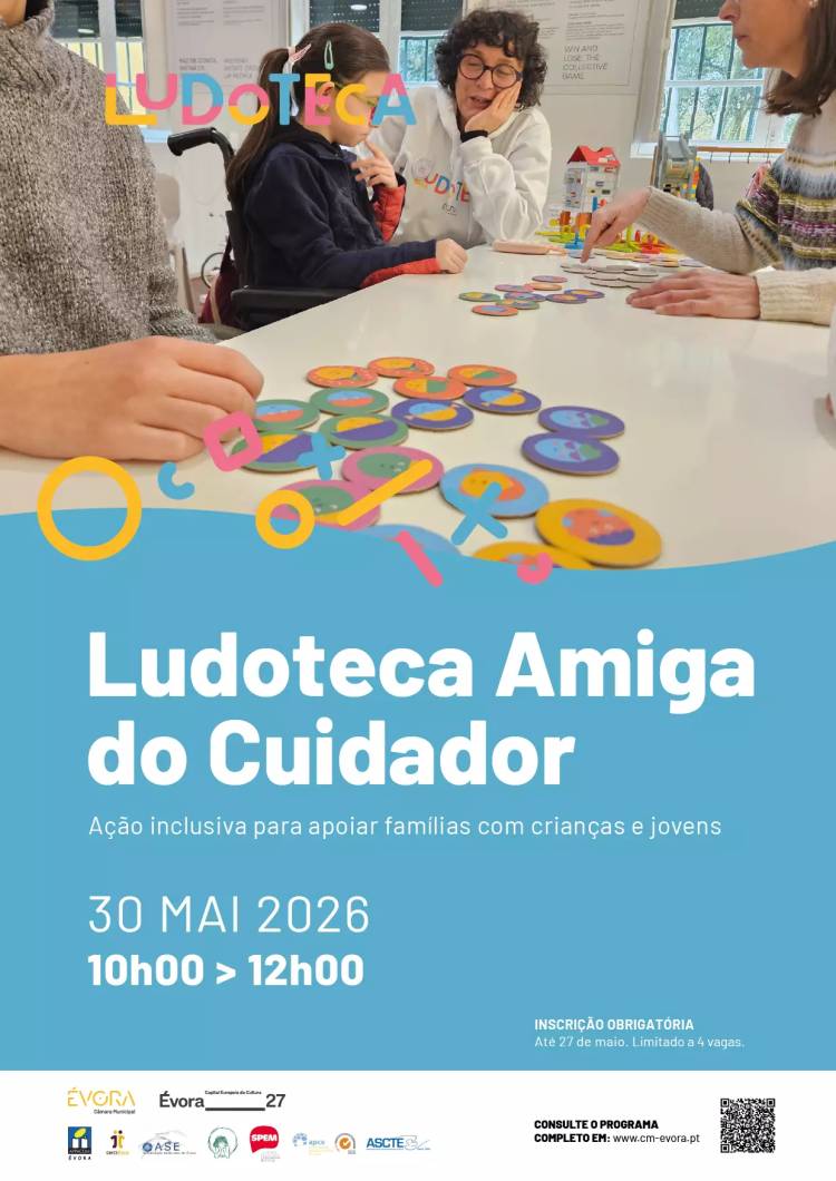 Ludoteca Amiga do Cuidador | Ação inclusiva para apoiar famílias com crianças e jovens