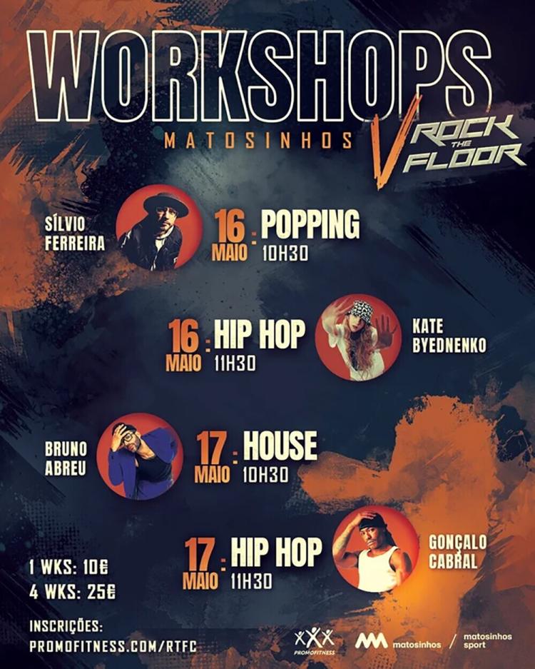 V Rock the Floor - Workshops