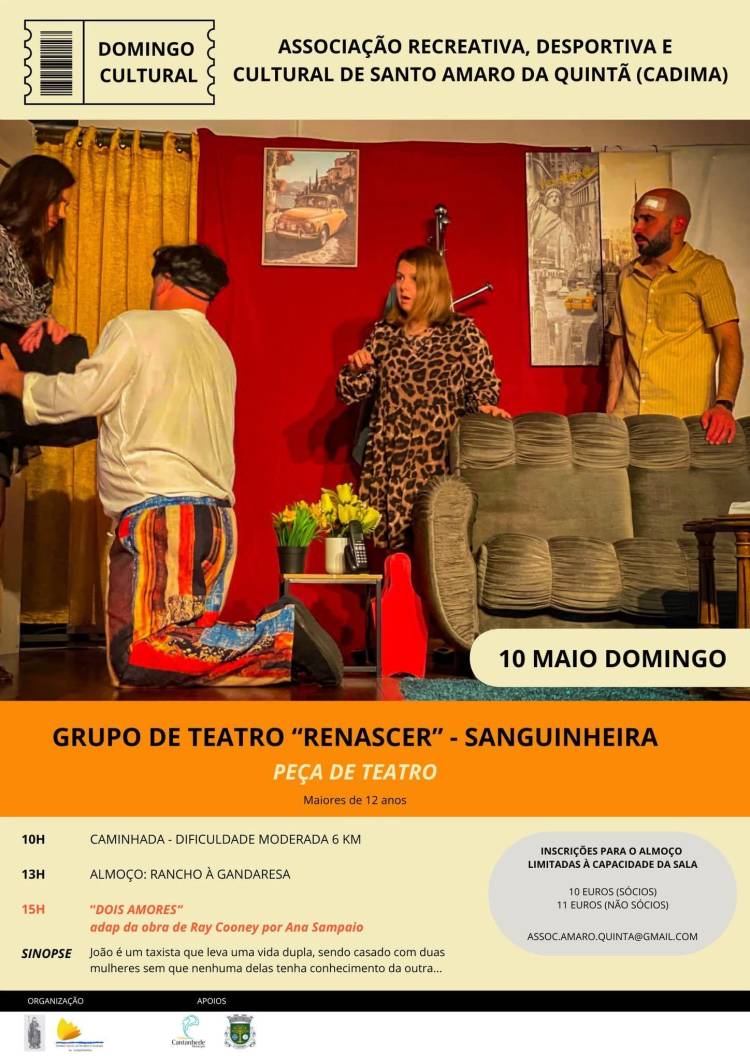 Domingo Cultural - Teatro 'Dois amores', pelo Grupo de Teatro 'Renascer'
