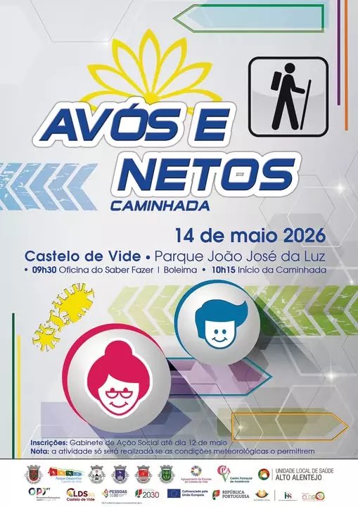 CAMINHADA AVÓS E NETOS