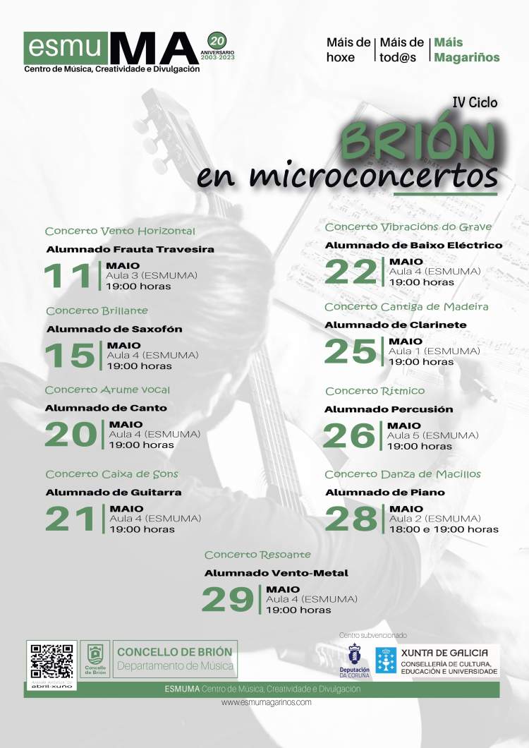 IV CICLO DE MICROCONCERTOS · ESMUMA