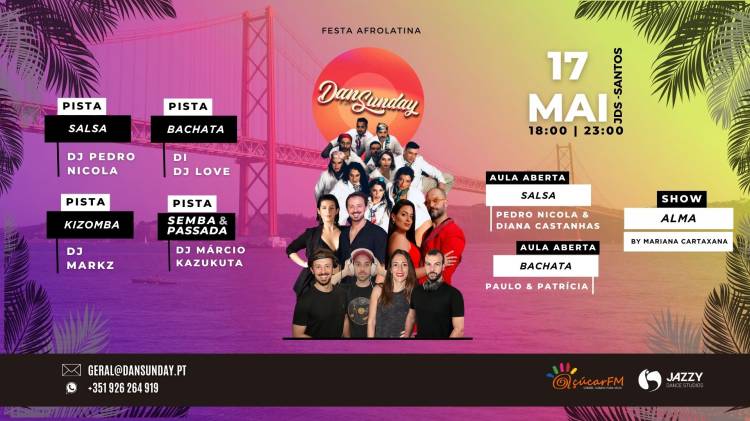 DanSunday | Festa Afrolatina | 17 MAI