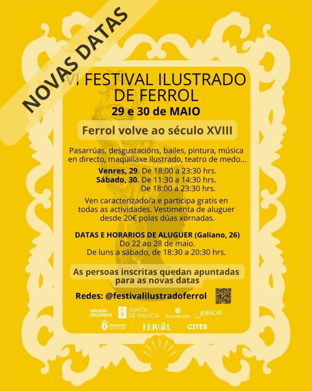 VI Festival Ilustrado de Ferrol 2026 | NOVAS DATAS