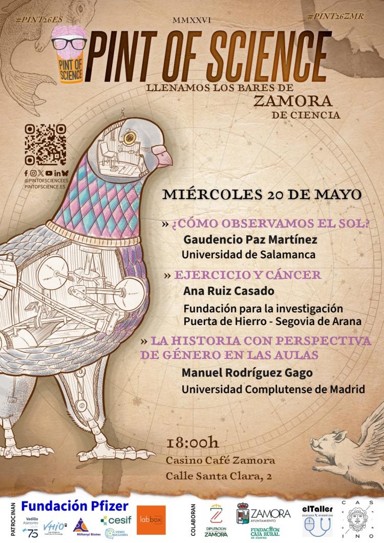 Festival: Divulgación científica Pint of Science