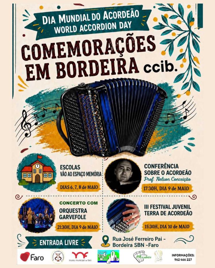 Dia Mundial do Acordeão - Comemorações em Bordeira