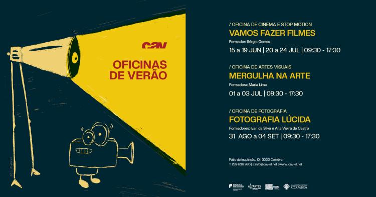 Oficinas de Verão no CAV
