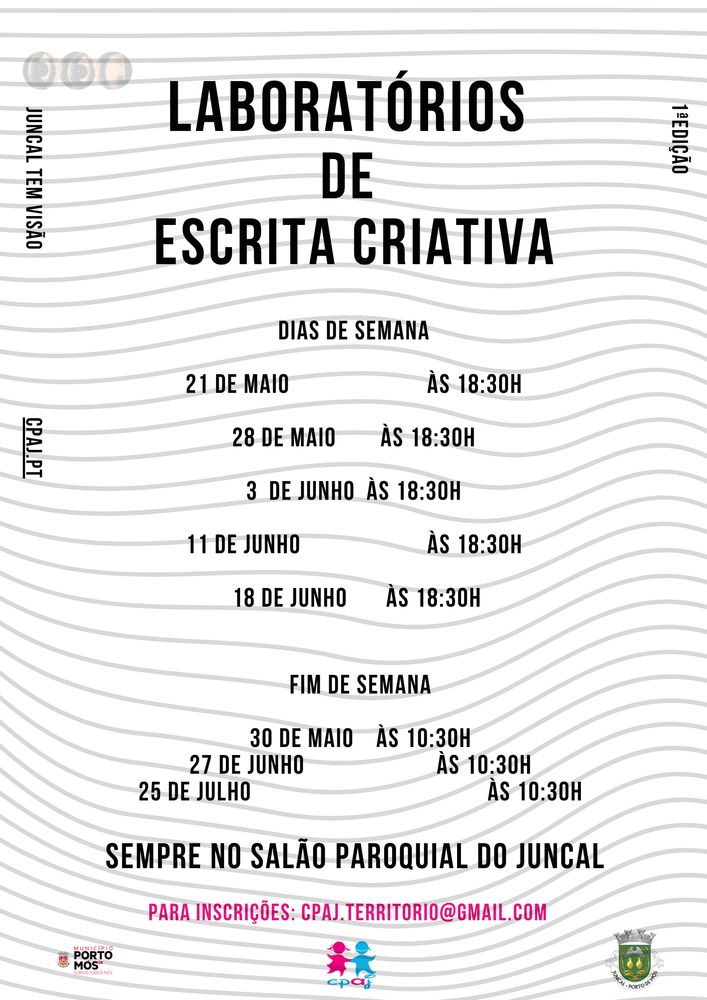 Laboratórios de Escrita Criativa
