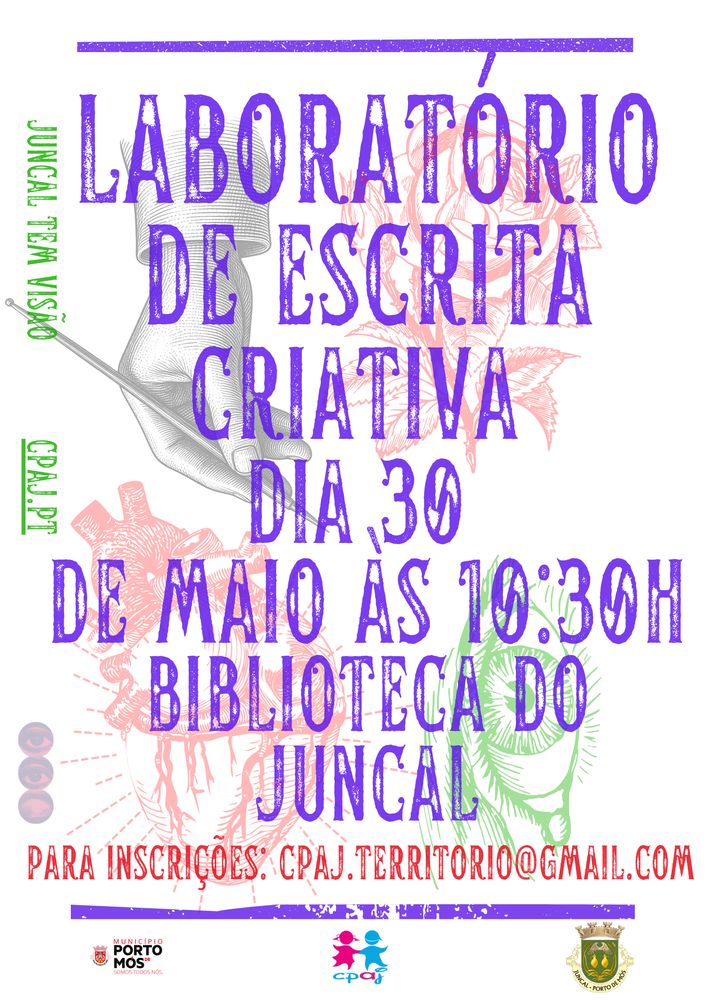 Laboratório de Escrita Criativa – Sessão na Biblioteca do Juncal