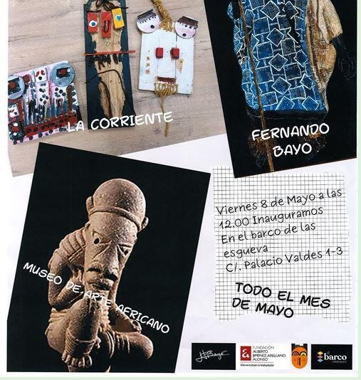 'Miradas compartidas en el africano. La corriente'. pinturas...