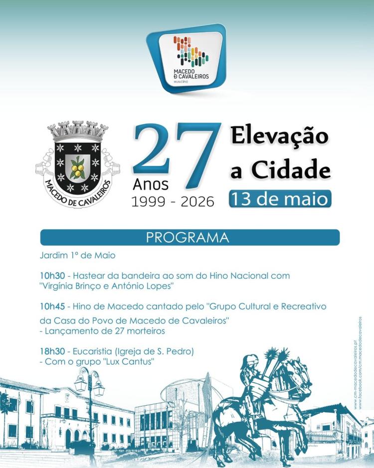 27 anos de Elevação a Cidade