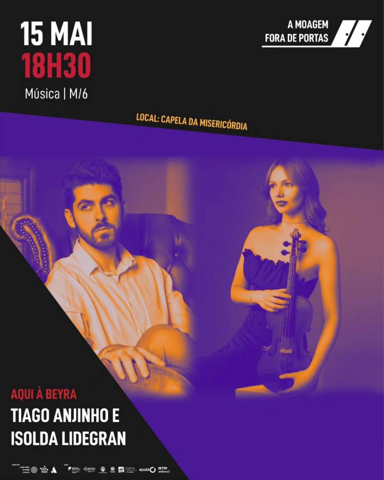 Concerto de Tiago Anjinho e Isolda Lidegran