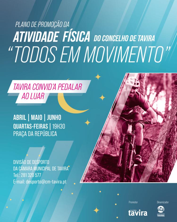 Tavira convid’a Pedalar ao Luar