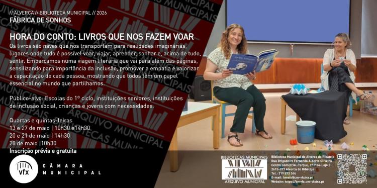 HORA DO CONTO: LIVROS QUE NOS FAZEM VOAR