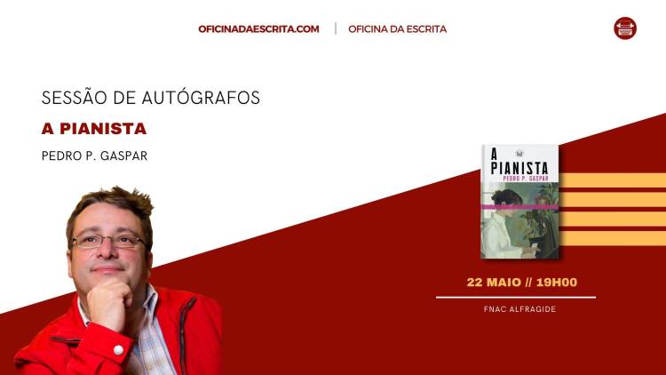 Apresentação do Livro A Pianista, de Pedro P. Gaspar