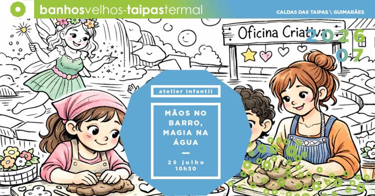 Atelier Infantil - Mãos no Barro, Magia na Água