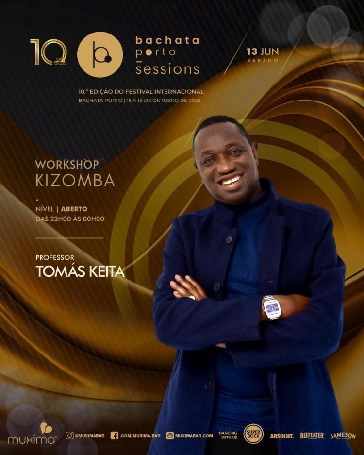  SÁBADO, 13 JUNHO - WORKSHOP KIZOMBA