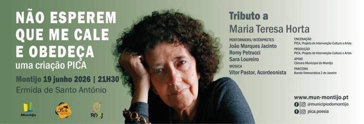 'Não Esperem que me Cale e Obedeça' [revisitação da poesia de Maria Teresa Horta]