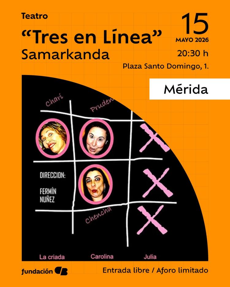 Teatro: «Tres en línea»