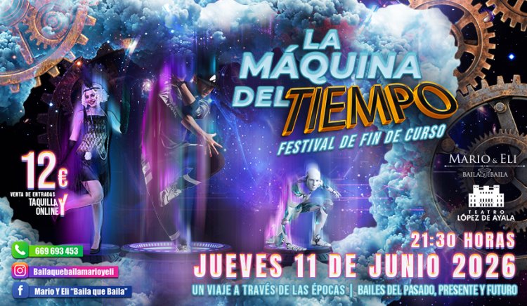 ESCUELA BAILA QUE BAILA - 'LA MÁQUINA DEL TIEMPO'