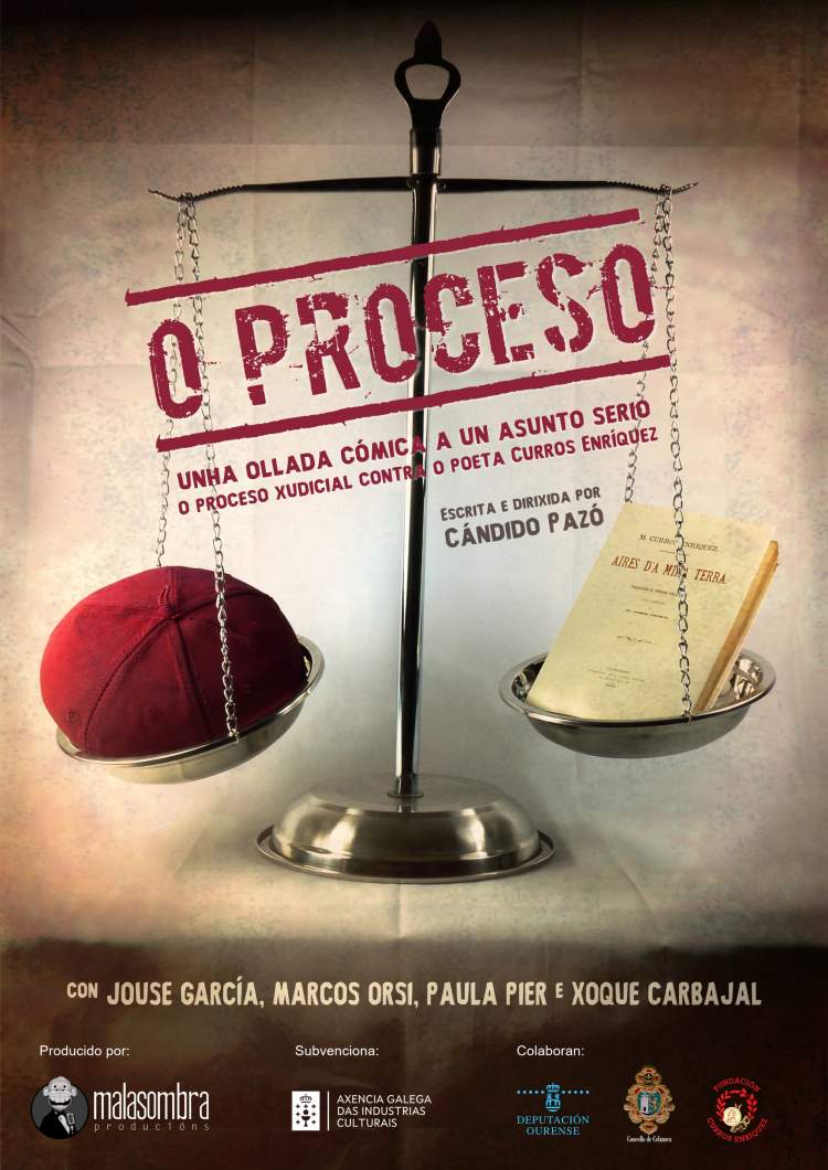 Representación teatral da obra “O Proceso”