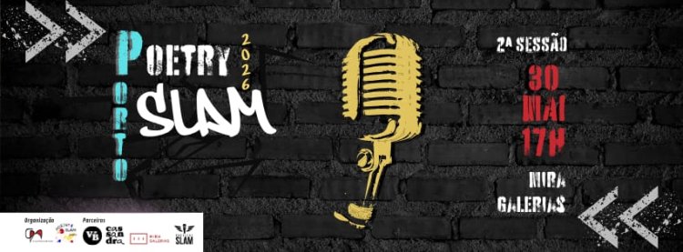 Poetry SlamPorto  | MIRA Galerias | 30 maio | 17h00