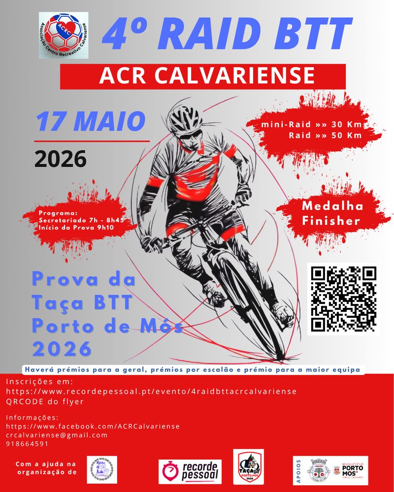 4º Raid BTT - ACR Calvariense
