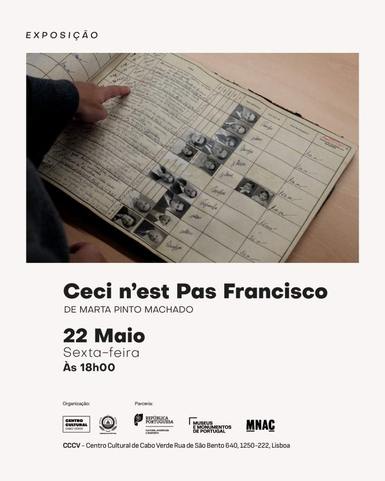 Inauguração da exposição 'Ceci n’est Pas Francisco', de Marta Pinto Machado