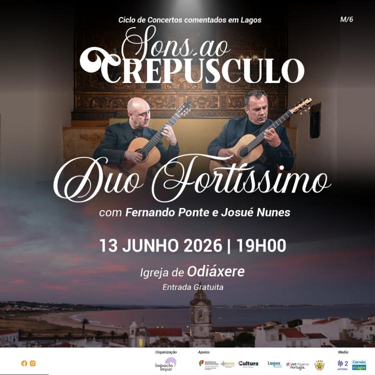Sons ao Crepúsculo apresenta: DUO Fortíssimo