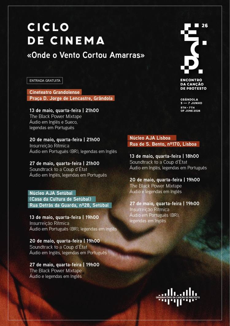 Ciclo de Cinema 'Onde o Vento Cortou Amarras' 
