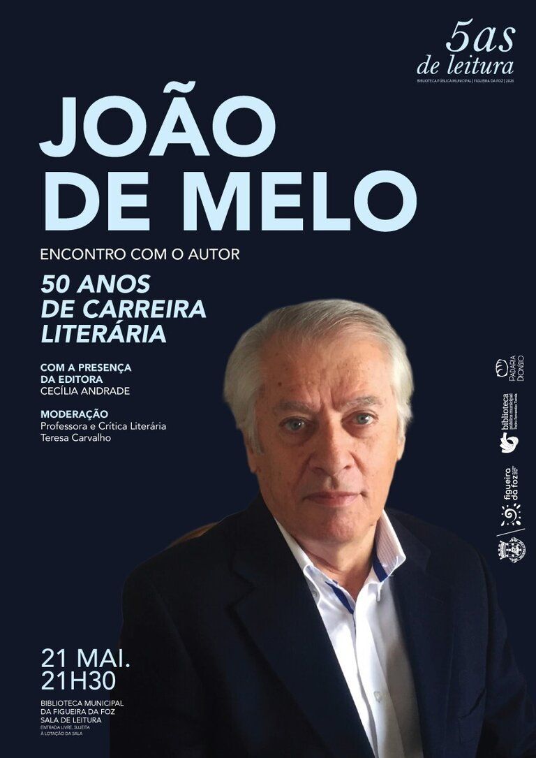 5as de Leitura | Encontro com João de Melo