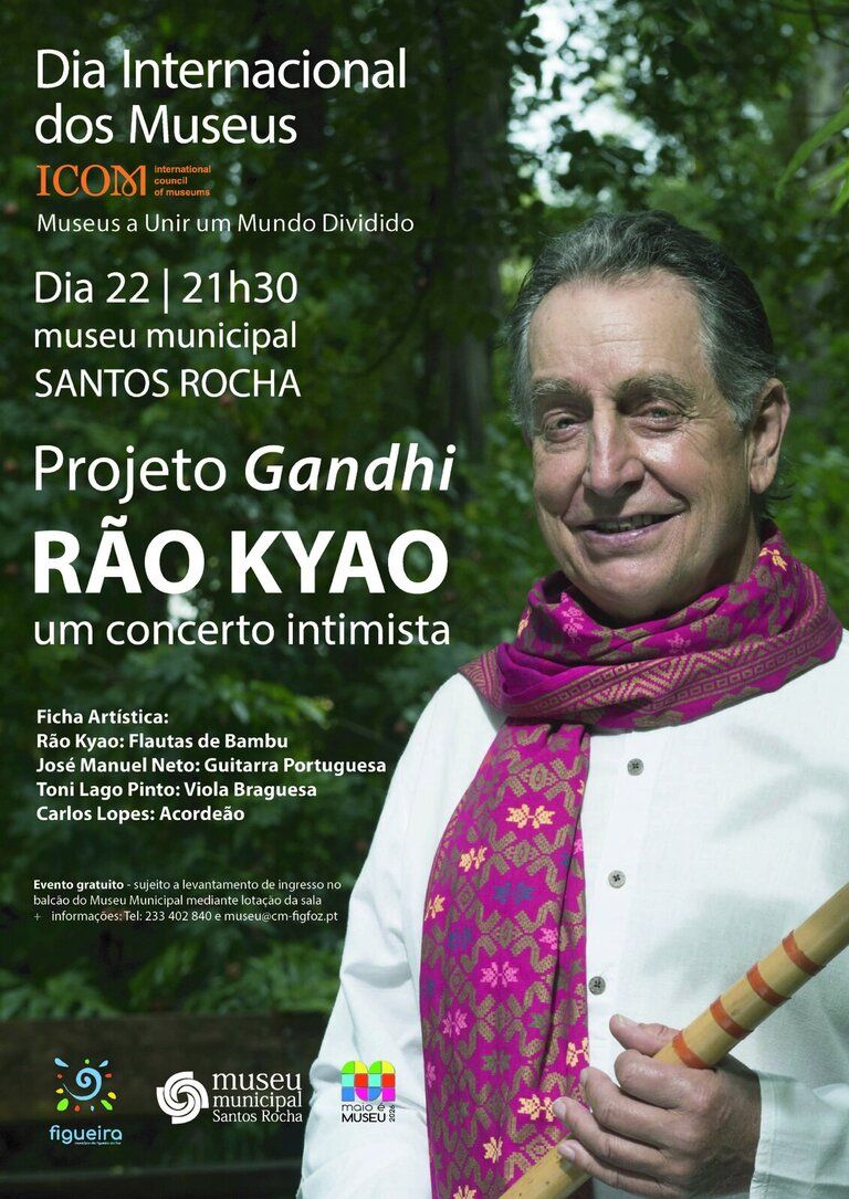 Rão Kyao, um concerto intimista - Projeto Gandhi