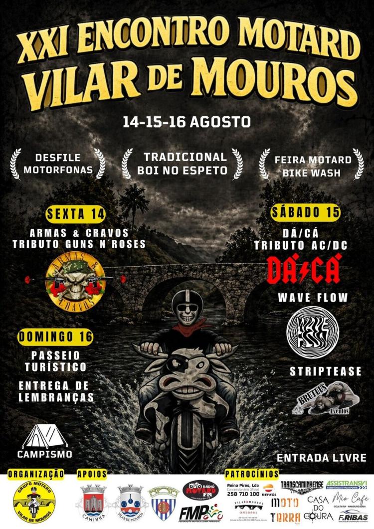 XXI Encontro Motard de Vilar de Mouros