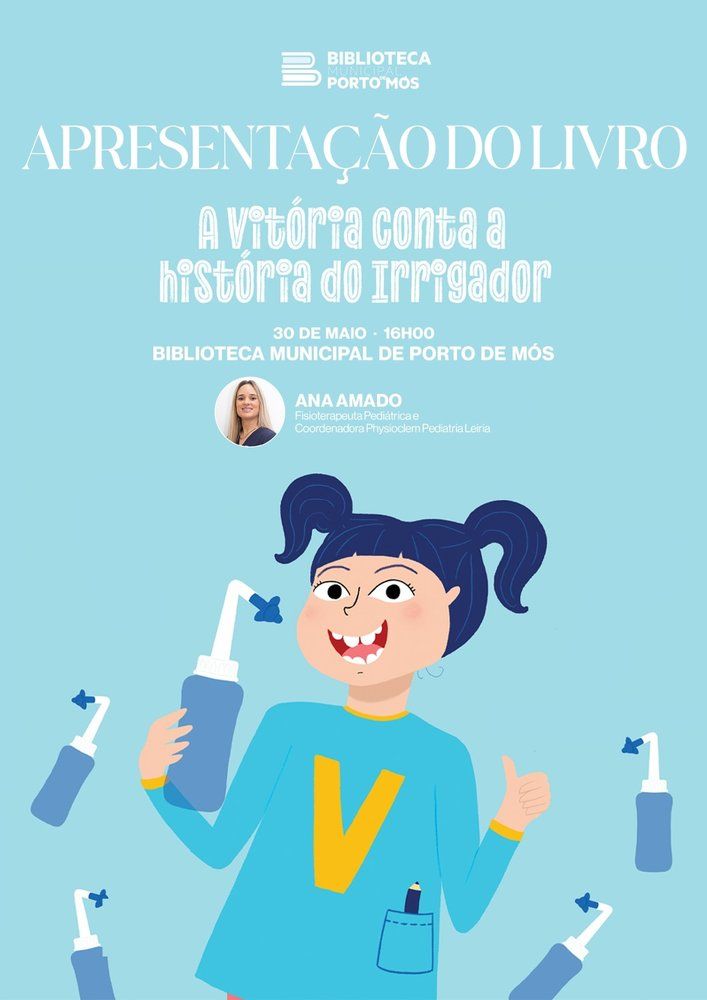 Apresentação do livro infantil 'A Vitória conta a historia do irrigador'