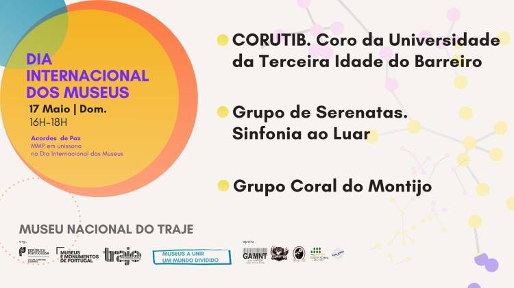 'Acordes de Paz' celebrando o Dia Internacional dos Museus - 17 Maio 