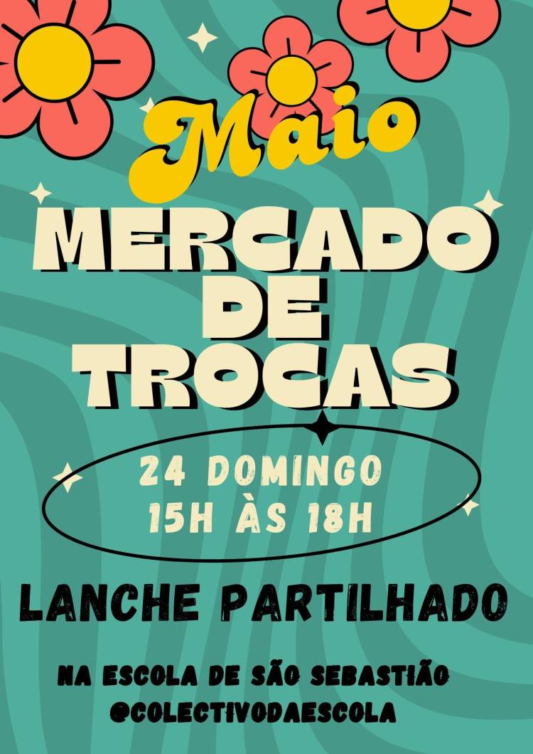 Lanche partilhado e mercado de trocas 