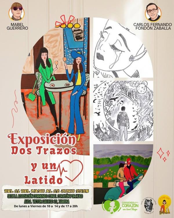 Exposición: Dos trazos y un latido.