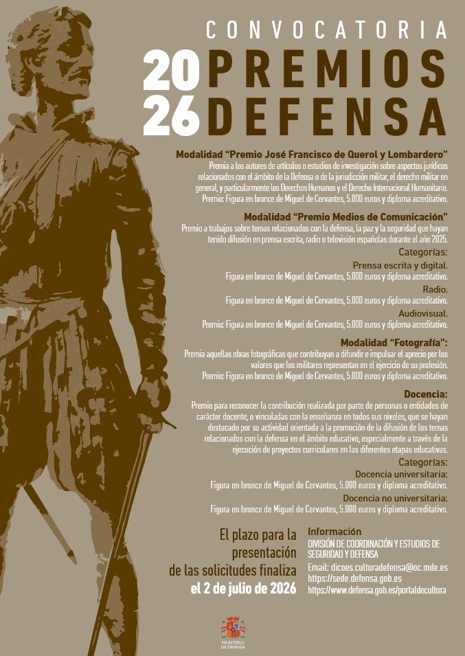 Convocatoria: Premios defensa