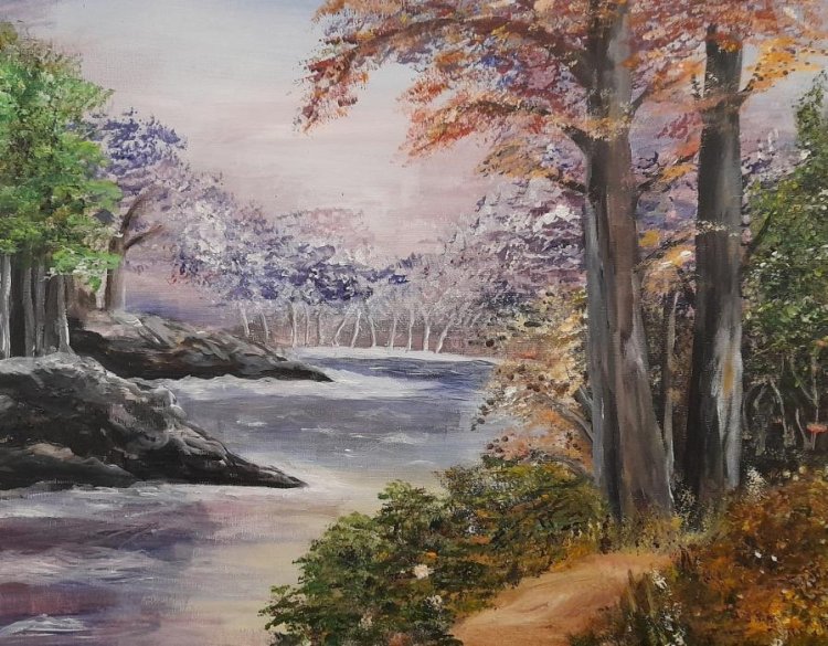 Aulas de Pintura em Acrílico - Iniciação