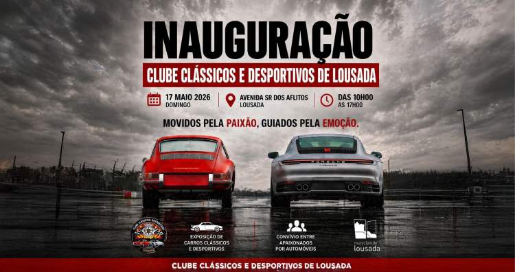 Exposição de clássicos e desportivos