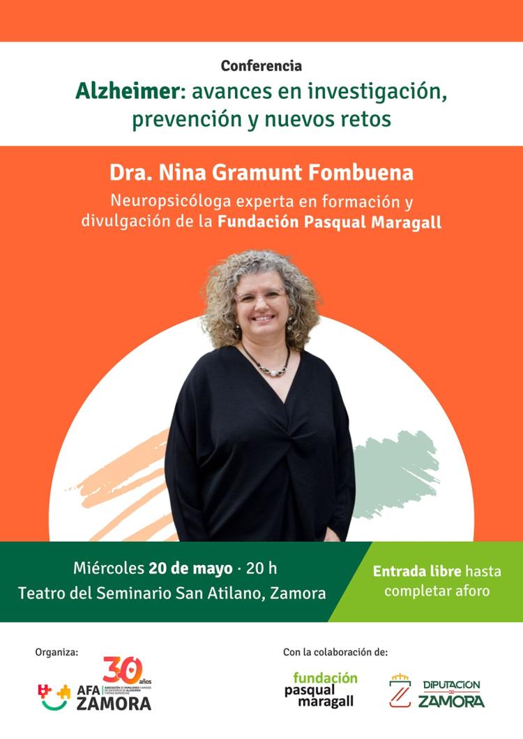 Conferencia: Alzheimer, avances en investigación, prevención y nuevos retos.