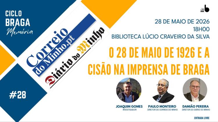 Ciclo Braga Memória # 28 | O 28 de Maio de 1926 e a cisão na imprensa de Braga