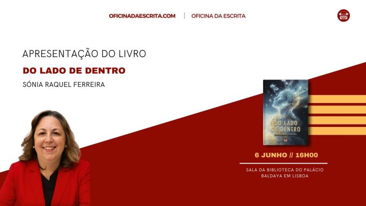 Apresentação do Livro Do Lado de Dentro, de Sónia Raquel Ferreira 