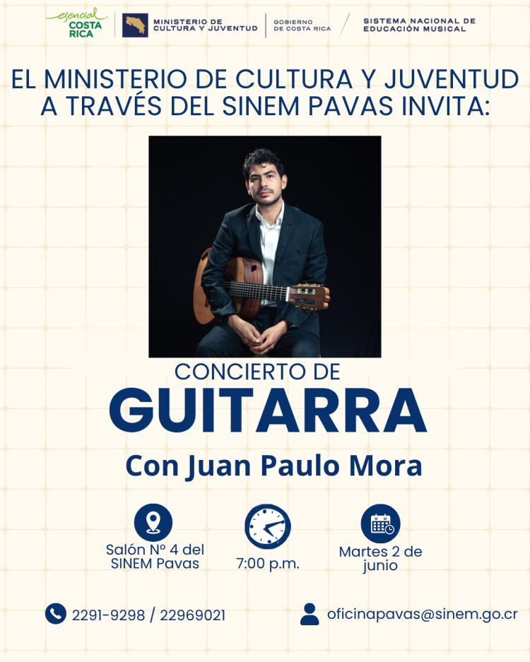 SINEM Pavas | Concierto de Guitarra