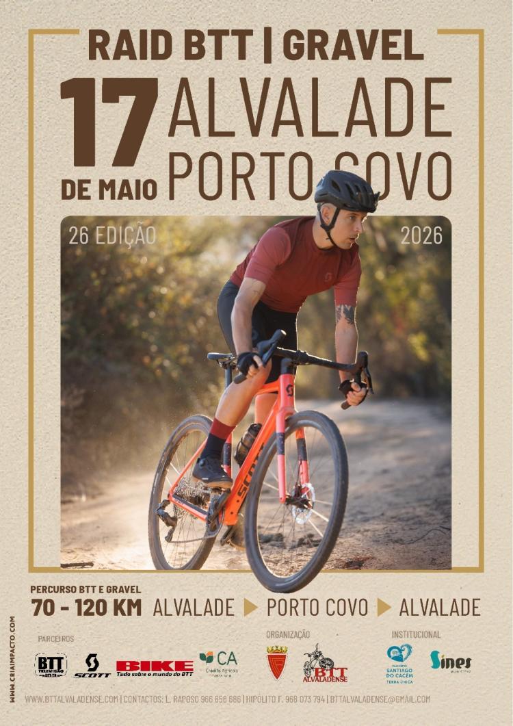 26.ª Edição do Raid BTT Alvalade X Porto Covo