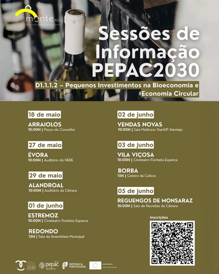 Sessões de Informação PEPAC2030