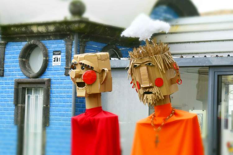 Festival SEMENTES - Desfile de Cabeçudos - Marionetas Rui Sousa (Santa Maria da Feira)