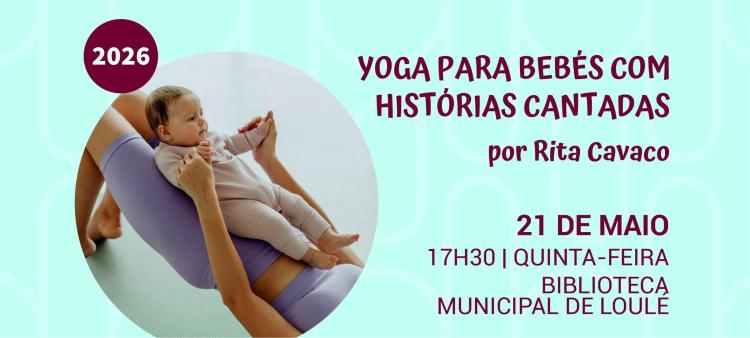 Yoga para bebés com histórias cantadas por Rita Cavaco