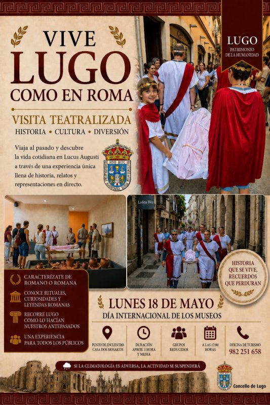 Vive Lugo como en Roma